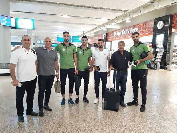 کاروان ذوب‌آهن به امارات رسید
