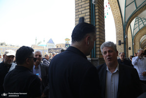 مراسم تشییع برادر آیت الله هاشمی رفسنجانی