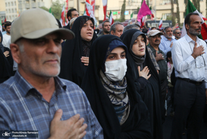 اجتماع مردمی در حمایت از رزمندگان مدافع