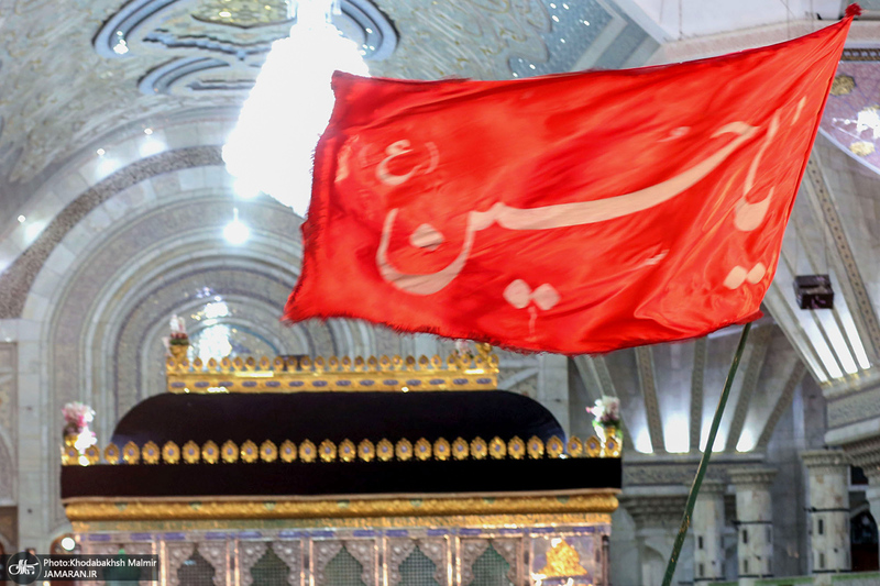 مراسم عزاداری شب عاشورای حسینی (ع) در حرم امام خمینی (س)