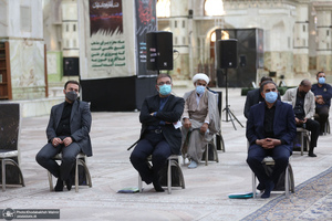 دیدار سرپرست و کارکنان موسسه تنظیم و نشر آثار امام خمینی(س) با سید حسن خمینی