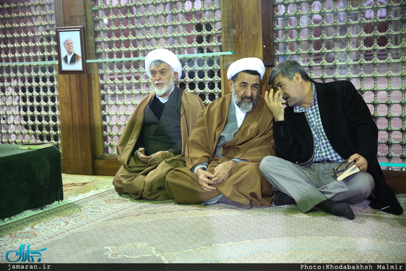 تجدید میثاق رئیس قوه قضائیه و مسئولان عالی قضایی با آرمان‌های امام خمینی(س) 