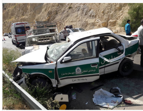 کشته شدن ۲ نظامی در محور یاسوج _ شیراز  اسامی کشته شدگان