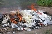 زباله ها در بوکان سوزانده نمی شوند