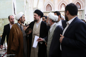 مراسم شب عید مبعث در حرم مطهر امام خمینی (س)