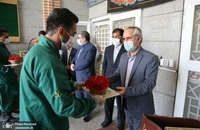 بازدید دادستان و رئیس دادگستری شهرستان ری از بهشت زهرا (5)