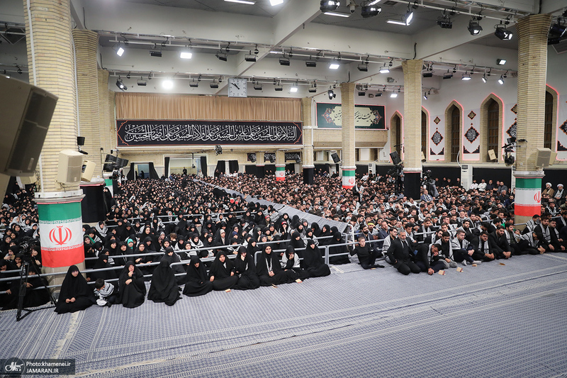 عزاداری هیئت‌های دانشجویی به مناسبت اربعین در حسینیه امام خمینی
