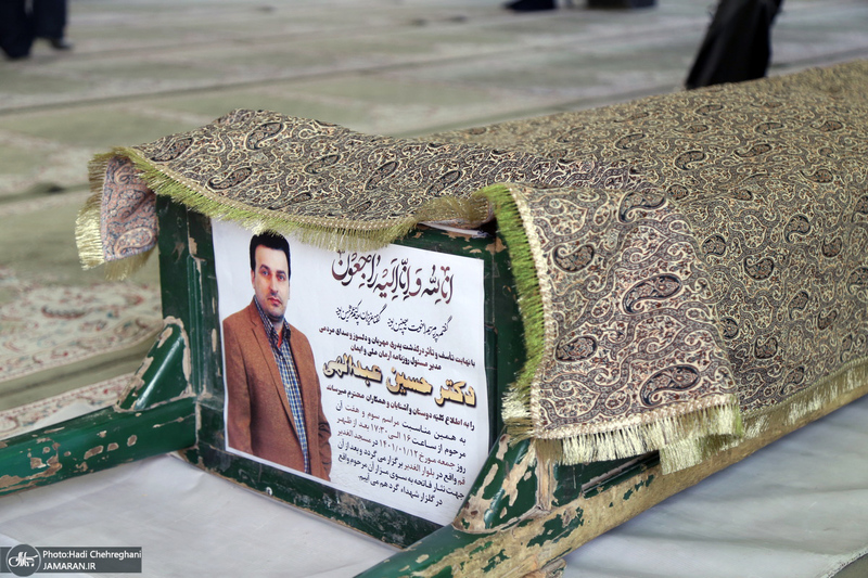 مراسم تشییع حسین عبداللهی، پیشکسوت رسانه ای