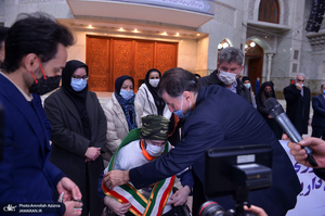 تجدید میثاق جمعی از اعضای انجمن ام اس با آرمان های حضرت امام خمینی (س)