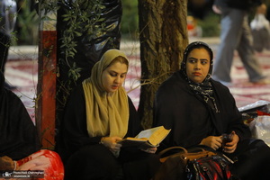 احیای شب بیست و یکم ماه مبارک رمضان در گلزار شهدای قم‎