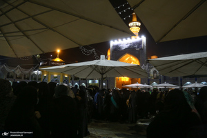 مراسم احیای شب بیست و یکم ماه رمضان در حرم مطهر امام رضا (ع)
