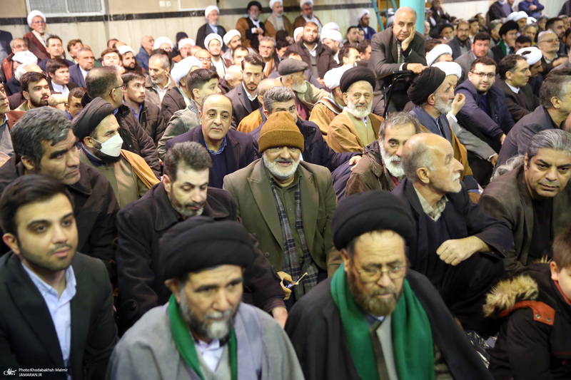 مراسم سالگرد رحلت آیت‌الله سید محمد موسوی بجنوردی در حسینیه جماران  -2