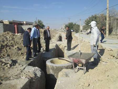 6 کیلومتر شبکه جمع‌آوری فاضلاب در سطح شهر دهدشت اجرا شد