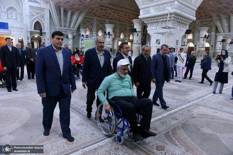 تجدید میثاق ورزشکاران جانباز و معلول استان تهران با آرمان های حضرت امام خمینی(س)