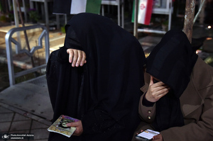 احیای شب بیست و یکم ماه رمضان در گلزار شهدای بهشت زهرا (س)