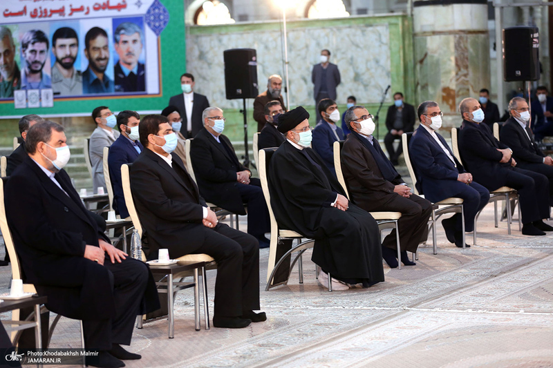 تجدید میثاق رئیس جمهور و اعضای دولت با آرمان های حضرت امام (س)
