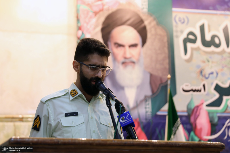 مراسم تجدید میثاق فرماندهان و کادر فراجا با آرمان‌های امام راحل