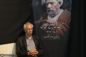 مراسم بزرگداشت آیت الله حسن صانعی (ره) در حسینیه جماران -1