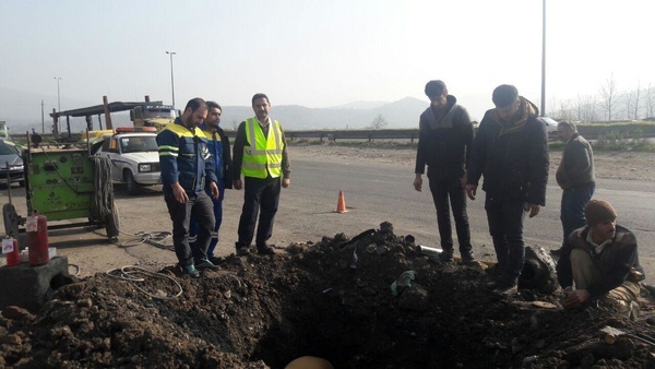 شبکه روستای قلعه کل از توابع شهرستان رودبار گازدار شد