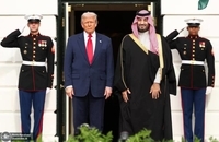 دیدار ترامپ و محمد بن سلمان به روایت تصویر (10)