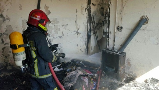 آتش سوزی منزل مسکونی در گنبد یک کشته و مصدوم برجا گذاشت