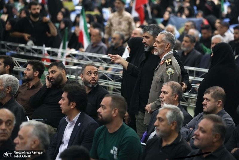 مراسم چهلمين روز شهادت شهداى اقتدار ايران