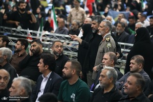 مراسم چهلمين روز شهادت شهداى اقتدار ايران