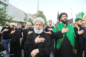 مراسم عزاداری شهادت حضرت علی(ع) با حضور آیت الله العظمی وحید خراسانی