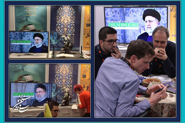 یادبود رئیسی در بازار جهانی کن
