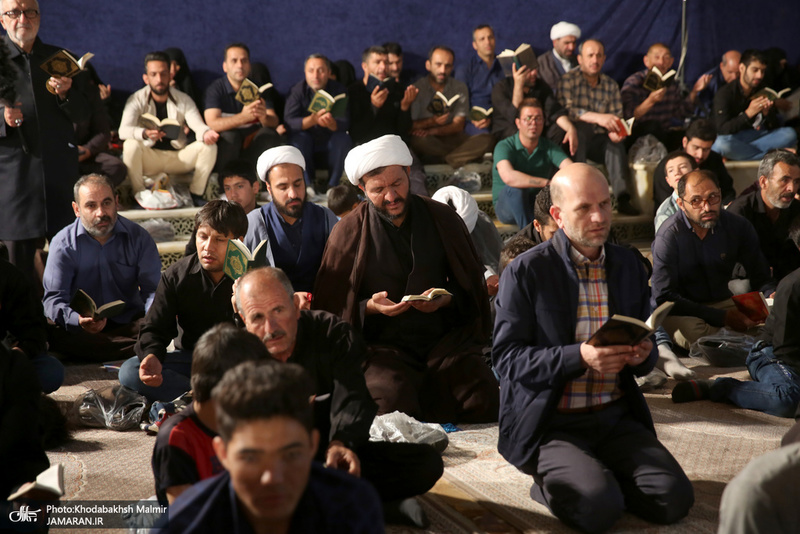 احیای شب بیست و یکم ماه مبارک رمضان در حرم مطهر امام خمینی(س)