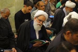 مراسم چهلمین روز ارتحال آیت الله العظمی شبیری زنجانی (ره)