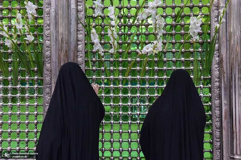 مراسم گل افشانی حرم مطهر امام خمینی (س)