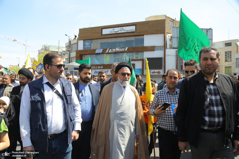 راهپیمایی باشکوه روز قدس در قم -1