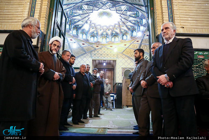 مراسم چهلمین روز درگذشت آیت الله هاشمی رفسنجانی(ره) در مسجد امیر المومنین(ع)