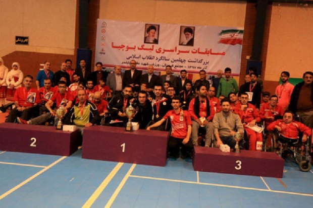 تیم بوچیای آذربایجان غربی بر سکوی سوم لیگ کشور ایستاد