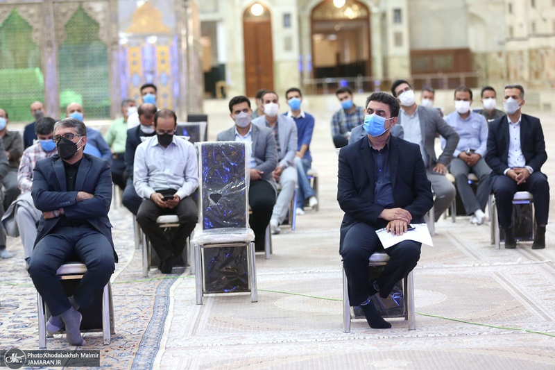 تجدید میثاق سرپرست و کارکنان موسسه تنظیم و نشر آثار امام خمینی(س) با آرمان های بنیانگذار جمهوری اسلامی