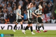 عکس| لحظات باشکوه نیوکاسلی ها بعد از شکست در فینال جام اتحادیه!