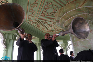 مراسم آغاز سال نو در حرم مطهر حضرت فاطمه معصومه(س)