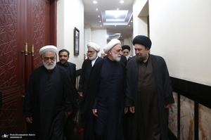 مراسم تجدید میثاق مسئولان عالی قضایی با آرمان های حضرت امام خمینی