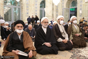 مراسم بزرگداشت آیت الله ری شهری (ره) در مسجد اعظم قم‎