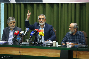 نشست خبری محمدعلی انصاری دبیر ستاد مرکزی بزرگداشت امام خمینی (س)