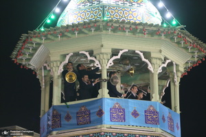 مراسم آغاز  سال 1401 در حرم کریمه اهل بیت (ع)‎