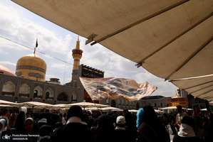مراسم روز شهادت پيامبر اكرم (ص) و امام حسن مجتبی (ع) در حرم مطهر رضوی