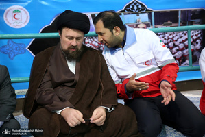 تجدیدمیثاق جوانان هلال احمر با آرمان های حضرت امام(س)