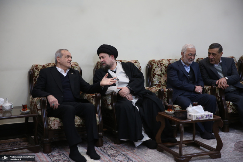 در حاشیه تجدید میثاق اعضای هیئت دولت با آرمان های امام خمینی