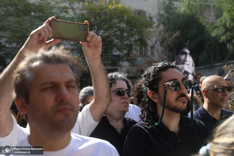 مراسم تشییع ناصر تقوایی