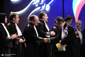 مراسم تحلیف کارآموزان کانون وکلای دادگستری