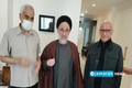 عیادت سید محمد خاتمی و برادرش از محسن مهرعلیزاده + عکس