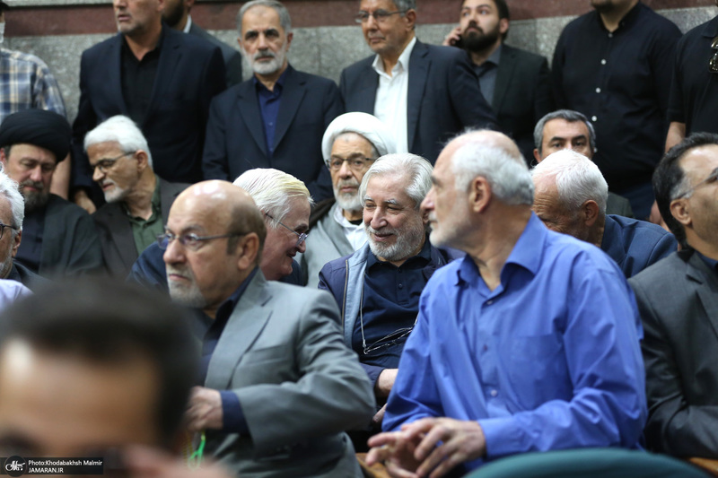 مراسم یادبود حاجیه خانم خدیجه خاتمی در مسجد امیرالمومنین (ع) -2