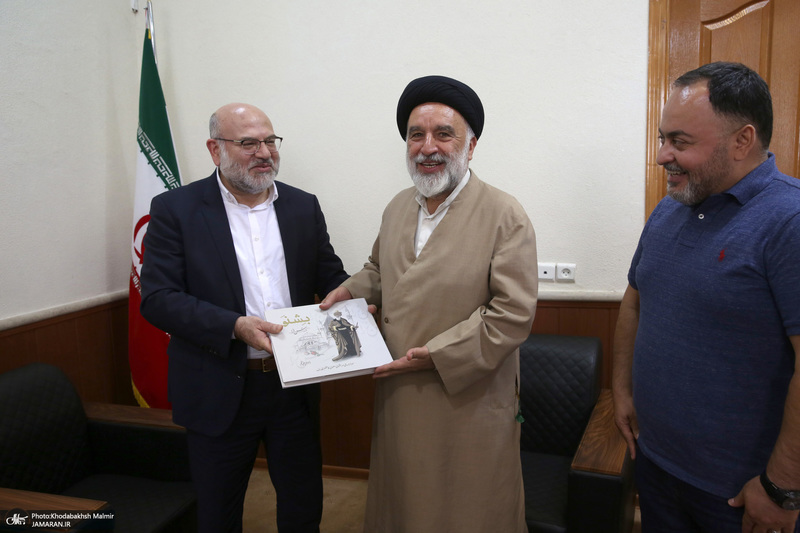 دیدار آصف لقمان قاضی، مدیر امور بین‌الملل جماعت اسلامی پاکستان با سید حسن خمینی